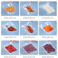 Plastic packing vacuum bag for dried fruit